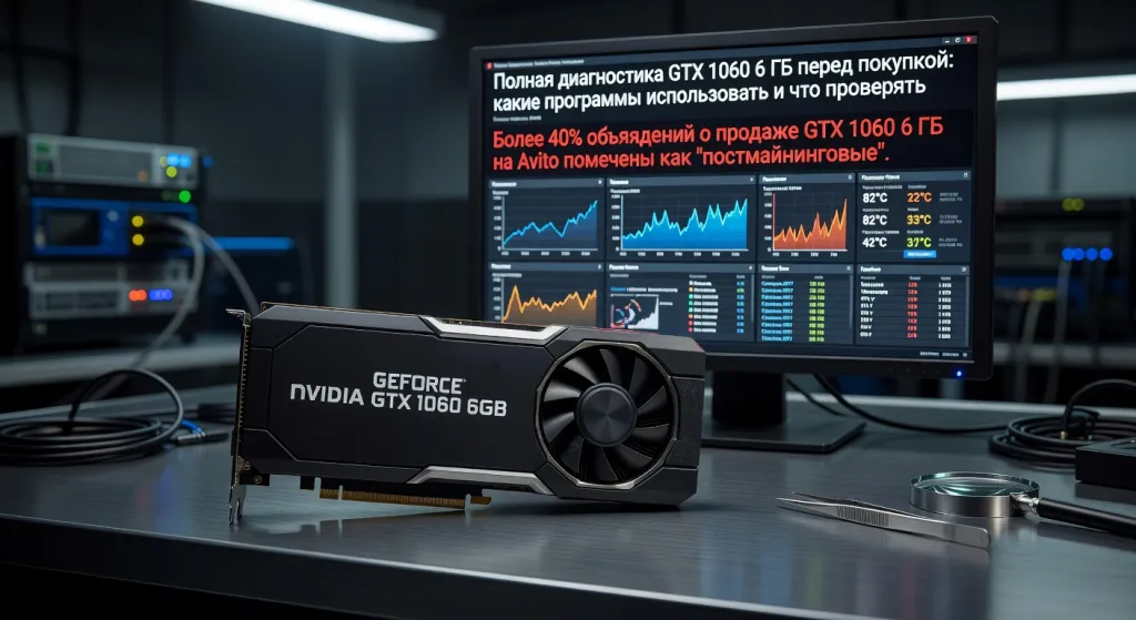 Полная диагностика GTX 1060 6 ГБ перед покупкой: какие программы использовать и что проверять