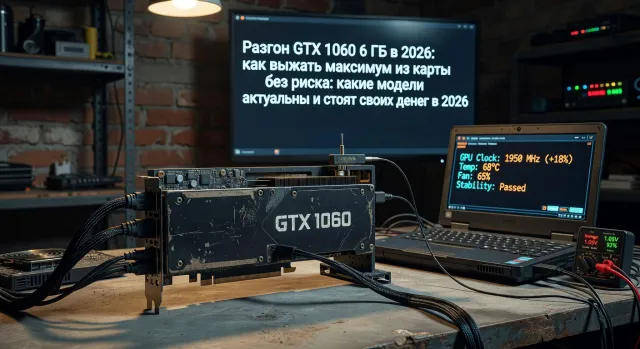 Разгон GTX 1060 6 ГБ в 2026: как выжать максимум из карты без риска: какие модели актуальны и стоят своих денег в 2026